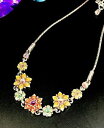 【送料無料】ジュエリー・アクセサリー ブライトンストラスエナメルエデンチェーンネックレスbrighton multicolore strass email jardin de eden floral chaine collier