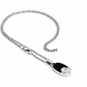 【送料無料】ジュエリー・アクセサリー コラーナウオモチェーザレパシオッティシオンドロインアッチャイオエセラミックナネラcollana uomo cesare paciotti ciondolo in acciaio e ceramica nera incisione