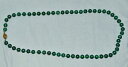【送料無料】ジュエリー・アクセサリー チェーンアゲートモスボールシルバークロージャーfemmes collier chaine mousse agate, 59 boules a 8,5 mm, 66 cm, fermeture argent