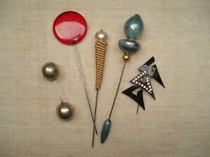 【送料無料】ジュエリー・アクセサリー ピンロットピンlot depingles a chapeaux anciennes hat pins