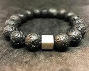 【送料無料】ジュエリー・アクセサリー スターリングシルバーブレスレットブラックパールブレスレットlave 925er bracelet en argent sterling bracelet de perles noir 12 mm(4)