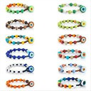 yzWG[EANZT[ FgfB[mGAWFg|GXeAJ[hRyub`bracciale in poliestere gerba colored con perle in vetro di murano e argento 925