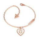 【送料無料】ジュエリー・アクセサリー ブレスレットローズゴールドトーンシャインブレスレットguess bracelet strblkwrdd0 ubb79064l femmes rose gold tone g shine bracelet