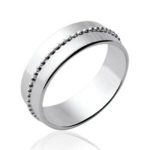 ジュエリー・アクセサリー ソリッドシルバーリングローディエリングワイヤービーズボールbague en argent massif 9251000 rhodie anneau fil perles boules