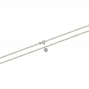 【送料無料】ジュエリー・アクセサリー ジルコニウムchaine de cheville en argent massif 9251000 breloque coeur pave en zirconium(4)