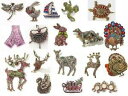 【送料無料】ジュエリー・アクセサリー ハイジドースピンブロークシュターキナカイスノーマンスワンカエルheidi daus pin brooche turkey reindeer snowman swan frog ranges 66149
