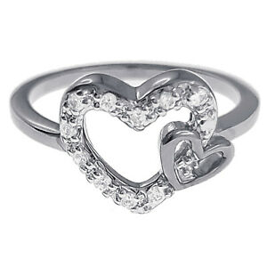 【送料無料】ジュエリー・アクセサリー バゲハートインルホディドアージェントジルコニウムサイズbague coeur en argent rhodie et oxydes de zirconium taille 50 dispo femme