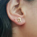 【送料無料】ジュエリー アクセサリー パーソナライズスタッドイヤリングカスタムpersonalized old english initial stud earrings custom gift for girls or woman