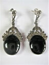 boucles doreilles argent 925 avec onyx, 10,36 gシルバーイヤリング※注意※NYからの配送になりますので2週間前後お時間をいただきます。人気の商品は在庫が無い場合がございます。ご了承くださいませ。サイズの種類の商品は購入時の備考欄にご希望のサイズをご記載ください。　携帯メールでの登録ですと楽天からのメールが届かない場合がございます。