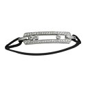 【送料無料】ジュエリー アクセサリー シルバーコードブレスレットbracelet cordon argent