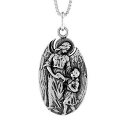 【送料無料】ジュエリー・アクセサリー シルバースターリングマドンナチャイルドメダルペンダントブレロックイタリアargent sterling madonna amp; enfant medaille pendentif breloque,18 italien