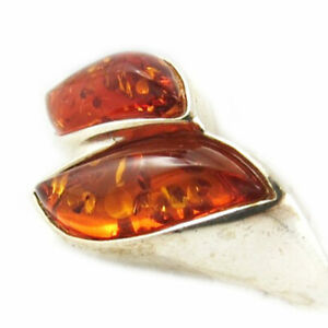 【送料無料】ジュエリー・アクセサリー プロモーションシルバーリングタンデムアンバーpromo 35, bague argent tandem ambre