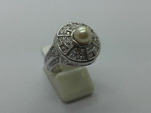 ̵ۥ奨꡼꡼ ǥ󥰥ݥbague en argent massif rhodiee et ...