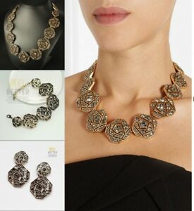 ̵ۥ奨꡼꡼ ͥå쥹󥰥ǥȥʥ륯ꥹ륰졼ȥȥparrure collier boucles doreilles art deco octogonal cristal gris court retro