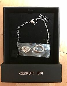 【送料無料】ジュエリー・アクセサリー セルティブレスレットbracelet cerruti neuf authentique