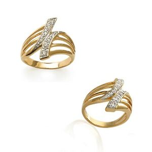 ̵ۥ奨꡼꡼ å󥰥륳˥४ǥmagnifique bague plaque or et oxyd...