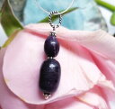 ジュエリー・アクセサリー バイオレットミネラルライトパールシルバーペンダントマッシブnaturel violet minerale sugilite perles pendentif argent massif 14 178cts