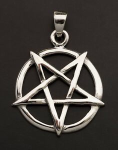 ジュエリー・アクセサリー シルバーペンタグラムペンダントペンタクルpentagramme pendentif pentacle magie bijou esoterique en argent 925 71g 25879