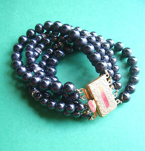 ̵ۥ奨꡼꡼ ֥쥹åȥե󥷡֥åӡ饤󥹥ȡ47 bracelet 5 rangs perles...