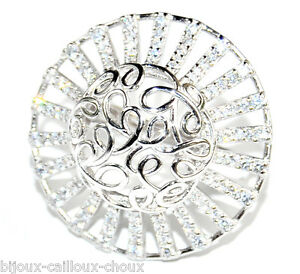 【送料無料】ジュエリー・アクセサリー ソリッドシルバーリングジルコニウムドームリングgrosse bague argent massif 925 dome zirconium blanc t 54 60 bijou ring