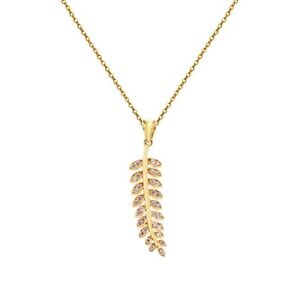 【送料無料】ジュエリー・アクセサリー コリアーリーフローリエゴールドメッキジルコニウムチョイスロングールcollier feuille laurier plaque or et zirconium longueur au choix 45cm ou 50cm