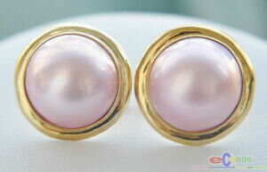 ̵ۥ奨꡼꡼ ꥢԥ󥯥ѡ륯åץСp4223 huge real 20mm pink south sea mabe pearl clip silvergild earring