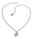 【送料無料】ジュエリー・アクセサリー コリアーカラーシルバーフォームペンダントguess collier collier ubn31201 avec pendentif en gforme argente