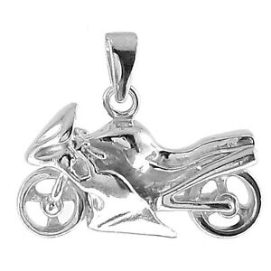 【送料無料】ジュエリー・アクセサリー シルバーモトペンダントローディエオプションチェーンミックスpendentif moto en argent 925 rhodie chaine en option mixte