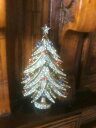 【送料無料】ジュエリー・アクセサリー ヴィンテージクリスマスツリーブローチサインアート vintage christmas tree brooch signed art ***