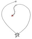 【送料無料】ジュエリー・アクセサリー ネックレスペンダントシルバーネックレスguess collier collier avec pendentif ubn80106 argente|詳細画像
