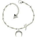 【送料無料】ジュエリー・アクセサリー スチールブレスレットホワイトクリスタルスワロフスキーウーマンbracelet guess demilune acier et cristaux blanc swarovski cadeau femme