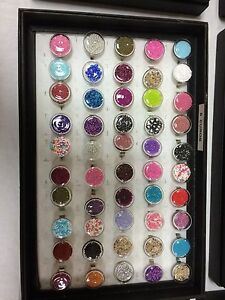 【送料無料】ジュエリー・アクセサリー リングガラスロットlot de 10 petites bague bulle de verre plate