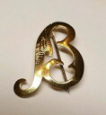 【送料無料】ジュエリー・アクセサリー ゴールドブローチantique or broche b