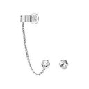 【送料無料】ジュエリー・アクセサリー オレッキーニスワロフスキードナレガメタリカオロビアンコクリスタッロorecchini swarovski donna 5226178 lega metallica oro bianco cristallo