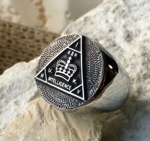 【送料無料】ジュエリー・アクセサリー スターリングシルバーインテリジェンスリングピンパッチsterlin..