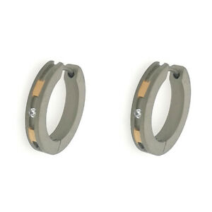【送料無料】ジュエリー・アクセサリー クレオールチタンイヤリングジルコンboucles doreilles charniere creoles en titane bicolore avec zircon o17mm 90056 【送料無料】ジュエリー・アクセサリー クレオールチタンイヤリングジルコンboucles doreilles charniere creoles en titane bicolore avec zircon o17mm 90056
