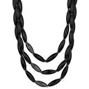 【送料無料】ジュエリー アクセサリー オールナインディモドロアゲートブラックシルバーカラーtout neuf di modolo agate noire collier en argent msrp 895