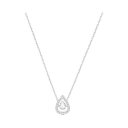 【送料無料】ジュエリー・アクセサリー コラーナスワロフスキードナレガメタリカオロビアンコジルコcollana swarovski donna 5451992 lega metallica oro bianco zirconia