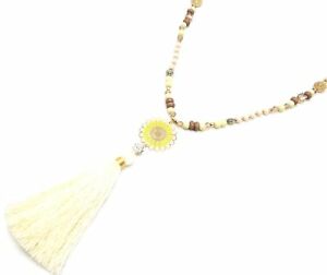 【送料無料】ジュエリー・アクセサリー ソティールコリアーミニパールブリランテスローズゴールデンメタルブールcl1952f sautoir collier mini perles brillantes avec rosace metal dore, boul