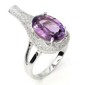 【送料無料】ジュエリー・アクセサリー アメジストリングシルバーbague amethyste argent 925