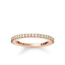 【送料無料】ジュエリー・アクセサリー リングトーマスサボドナシルバーローズゴールドanneau thomas sabo donna tr198041614_0 argent or rose(4)