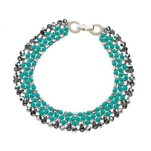 【送料無料】ジュエリー・アクセサリー コラーナオッタヴィアニジュエリーカラーターチェスコンクリスタリcollana ottaviani bijoux color turchese con cristalli ref 480259