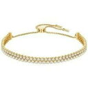 【送料無料】ジュエリー・アクセサリー ブラッチャーレスワロフスキードナブラチャレレガメタリカオロジャロbracciale swarovski donna 5245530 subtle bracciale m lega metallica oro giallo