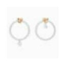 【送料無料】ジュエリー・アクセサリー オレッキーニスワロフスキードナレガメタリカオロビアンコorecchini swarovski donna 5517933 lega metallica oro bianco(4)