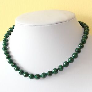 ジュエリー・アクセサリー マラカイトネックレスマラカイトパールマラカイト8mm malachite collier 8 mm malakite perles divers longueurs veritable malachite