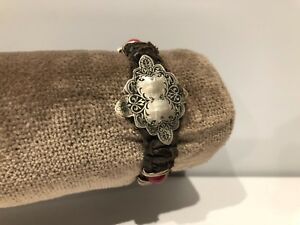 【送料無料】ジュエリー・アクセサリー ヌエバパルセラエンプラタイクエロシルバーレザーブレスレットnueva pulsera en plata y cuero rosich silver amp; leather bracelet