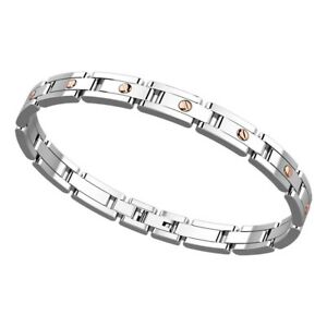 【送料無料】ジュエリー・アクセサリー ブラッチャレウオモザンカンインアッチャイオステンレスコンローザデイベンティbracciale uomo zancan in acciaio inox con rosa dei venti ref ehb135