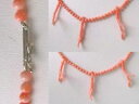 【送料無料】ジュエリー・アクセサリー ナチュラルサーモンブランチコーラルシルバースターリングカラーaaa naturel saumon branch corail amp; argent sterling 457cm collier 202600