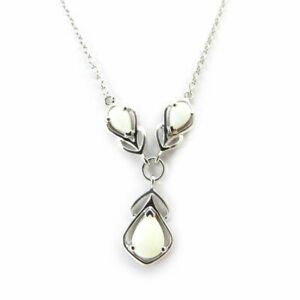 【送料無料】ジュエリー・アクセサリー ユリホワイトオパールシルバーネックレスles tresors de lily [j5713] collier argent deesse opale blanc