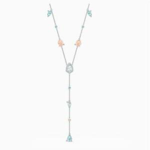 【送料無料】ジュエリー・アクセサリー コラーナスワロフスキードナレガメタリカアルジェントcollana swarovski donna 5518415 lega metallica argento